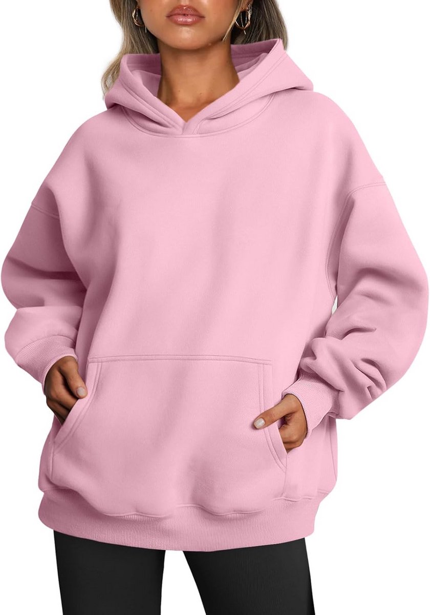 Extra Grote Dameshoodie Fleece Casual