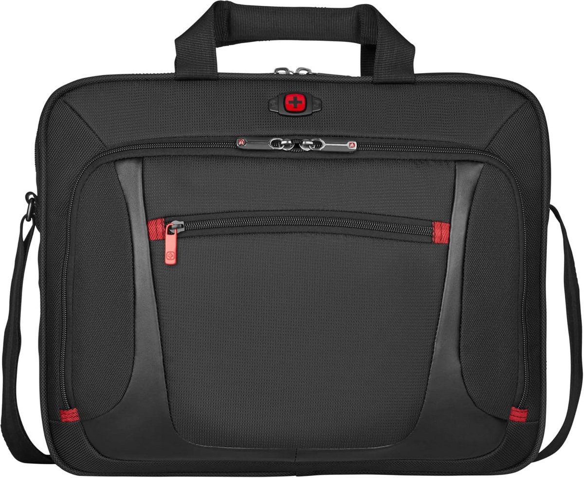 Laptoptas 15 Inch Zwart voor Zakelijk Gebruik met Tabletvak