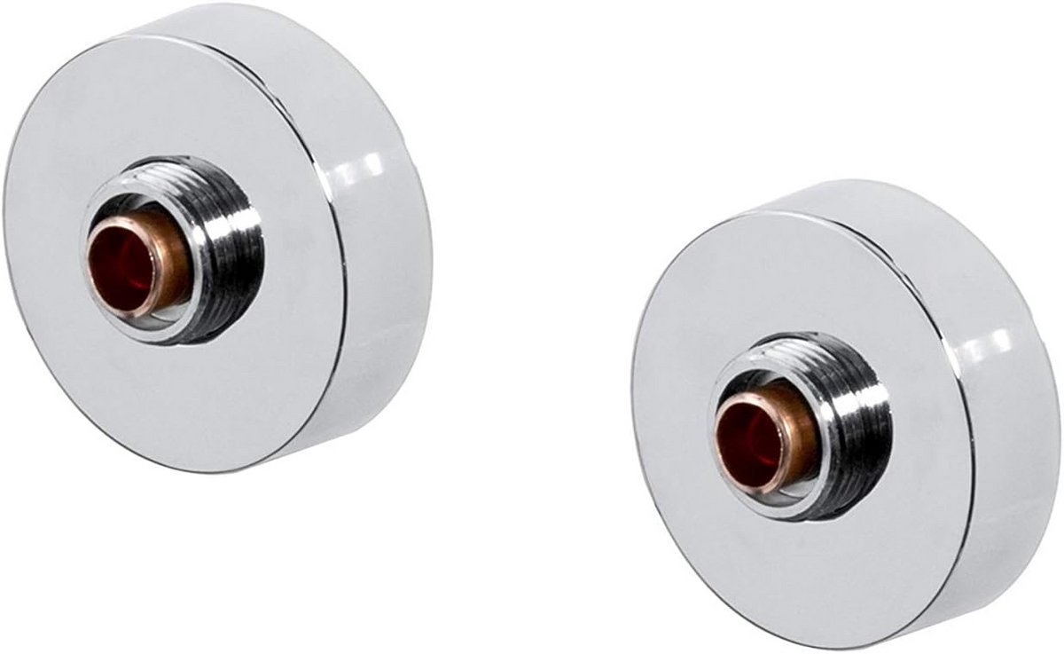 Doucheklep Bevestigingskit Wandmontage 2e Fix 3/4 Inch Aansluitingen Verchroomd