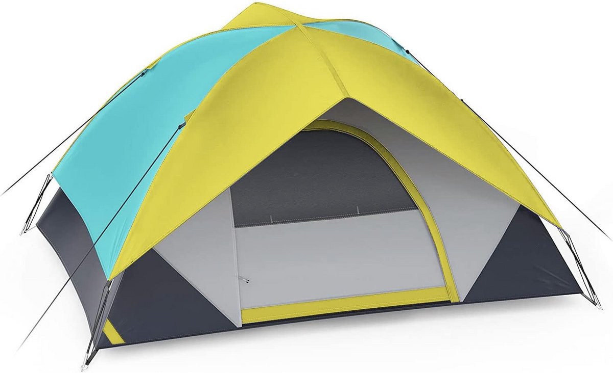 Waterdichte Kampeertent voor 2 Personen - Winddicht & UV-bestendig voor Backpacking en Wandelen