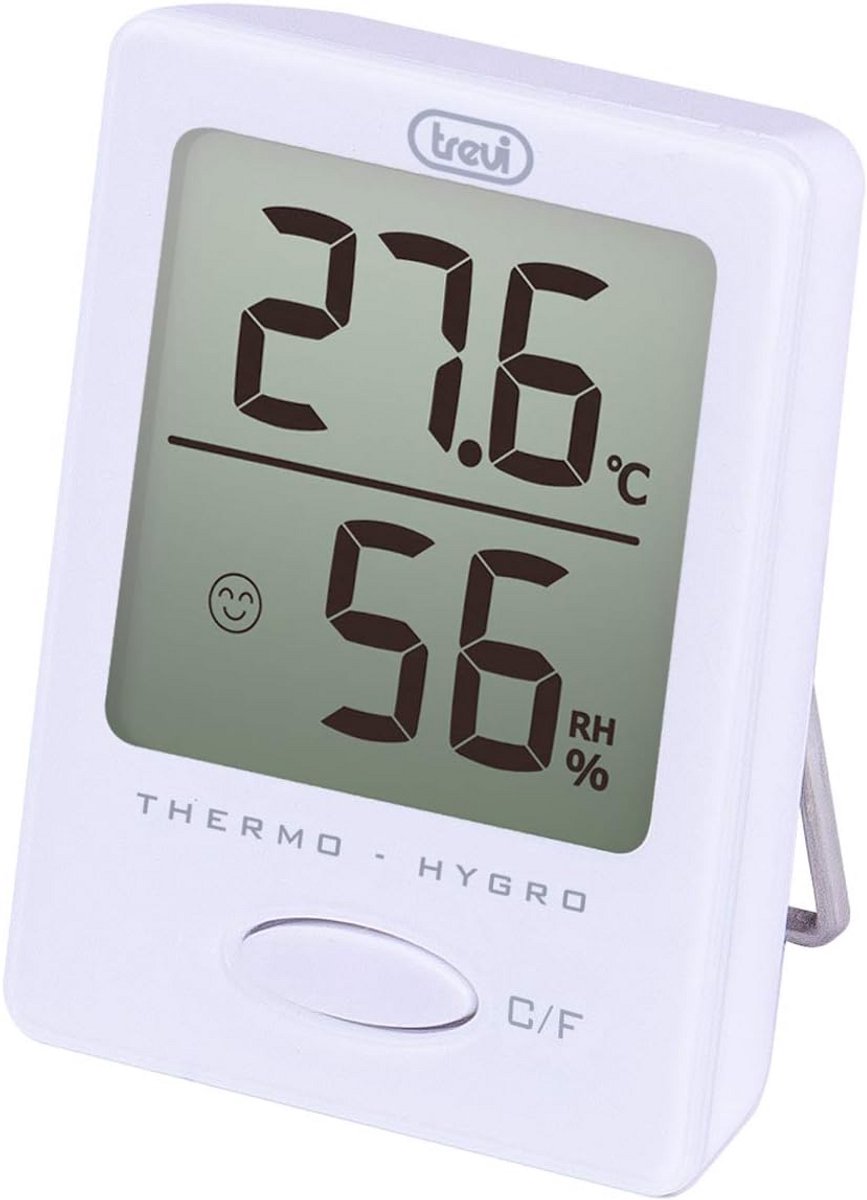 Digitale Hygrometer Thermometer Wit - Temperatuur en Luchtvochtigheid Meter