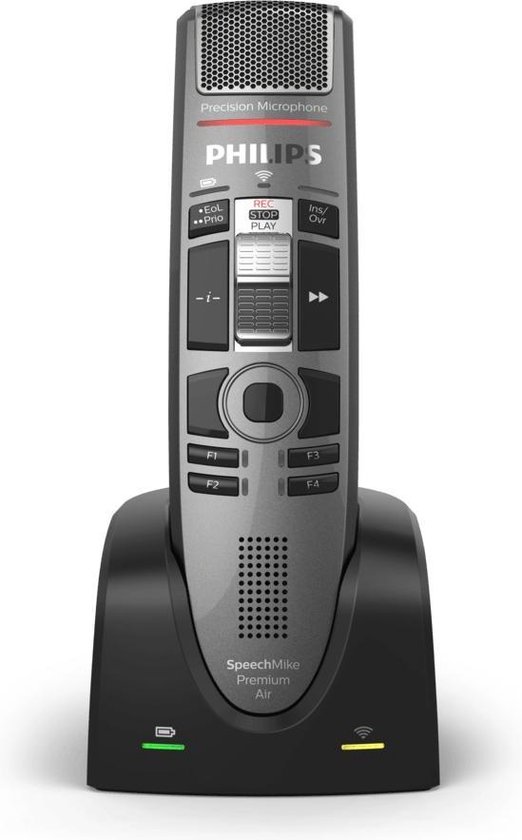 Philips SpeechMike Premium Air SMP4010 Draadloze Microfoon - Philips - €459,95