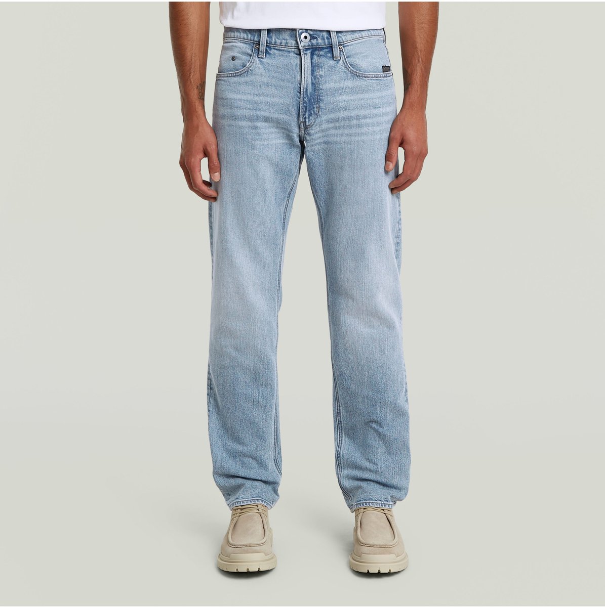 G-Star Raw Mosa Straight Jeans Heren Broek Lichtblauw