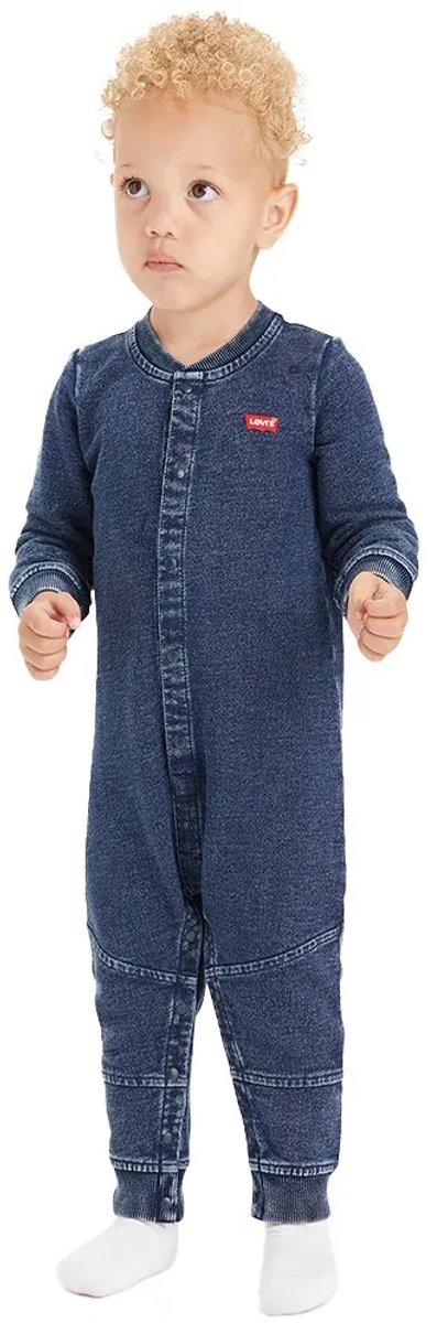 Levi´s ® Kids Indigo&sulfur Dye Overall 12 Months Jongens Meisjes Blauw