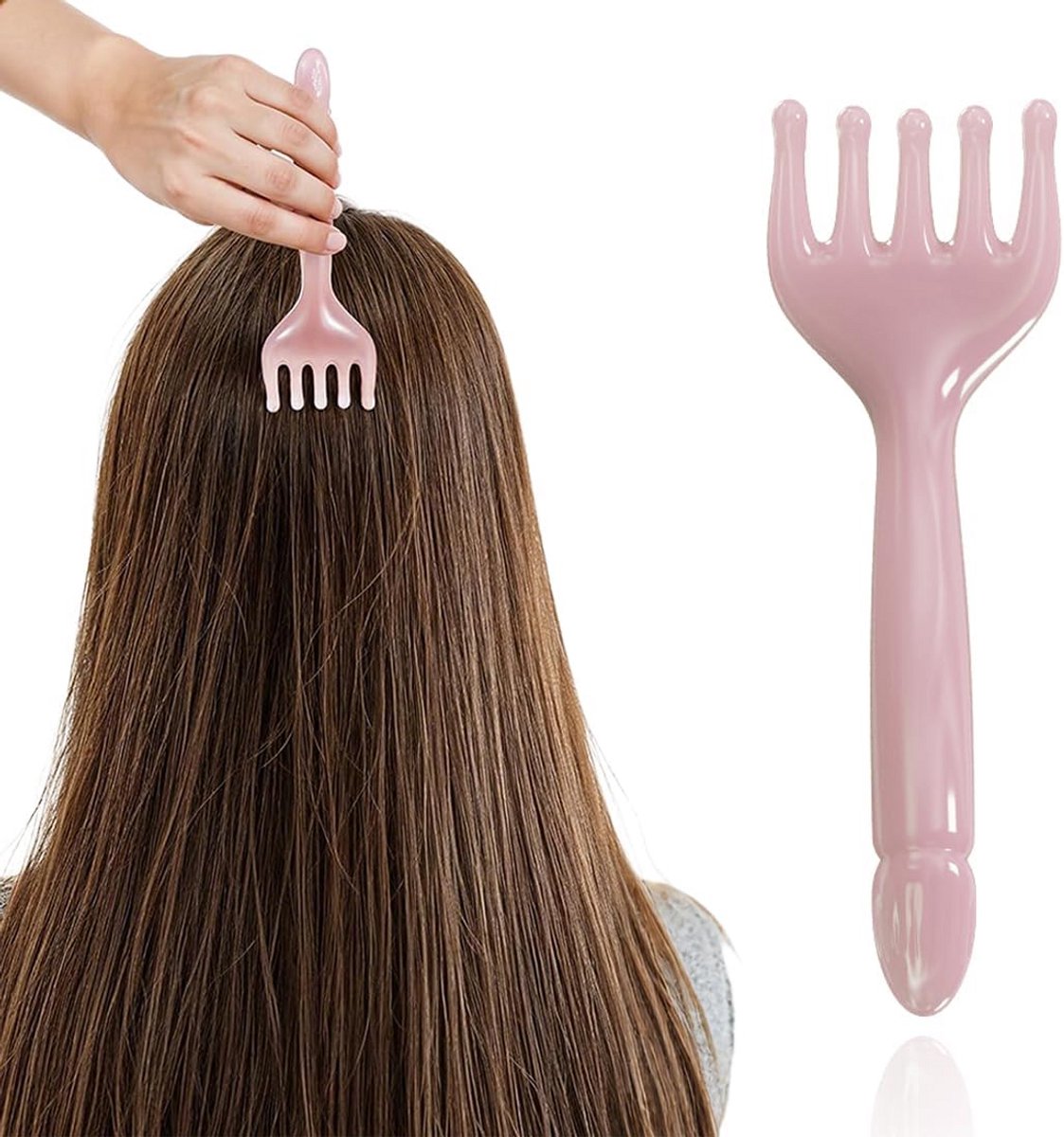 Gua Sha Kam voor Hoofdhuidmassage en Nek - Multifunctioneel Zelfzorg Tool