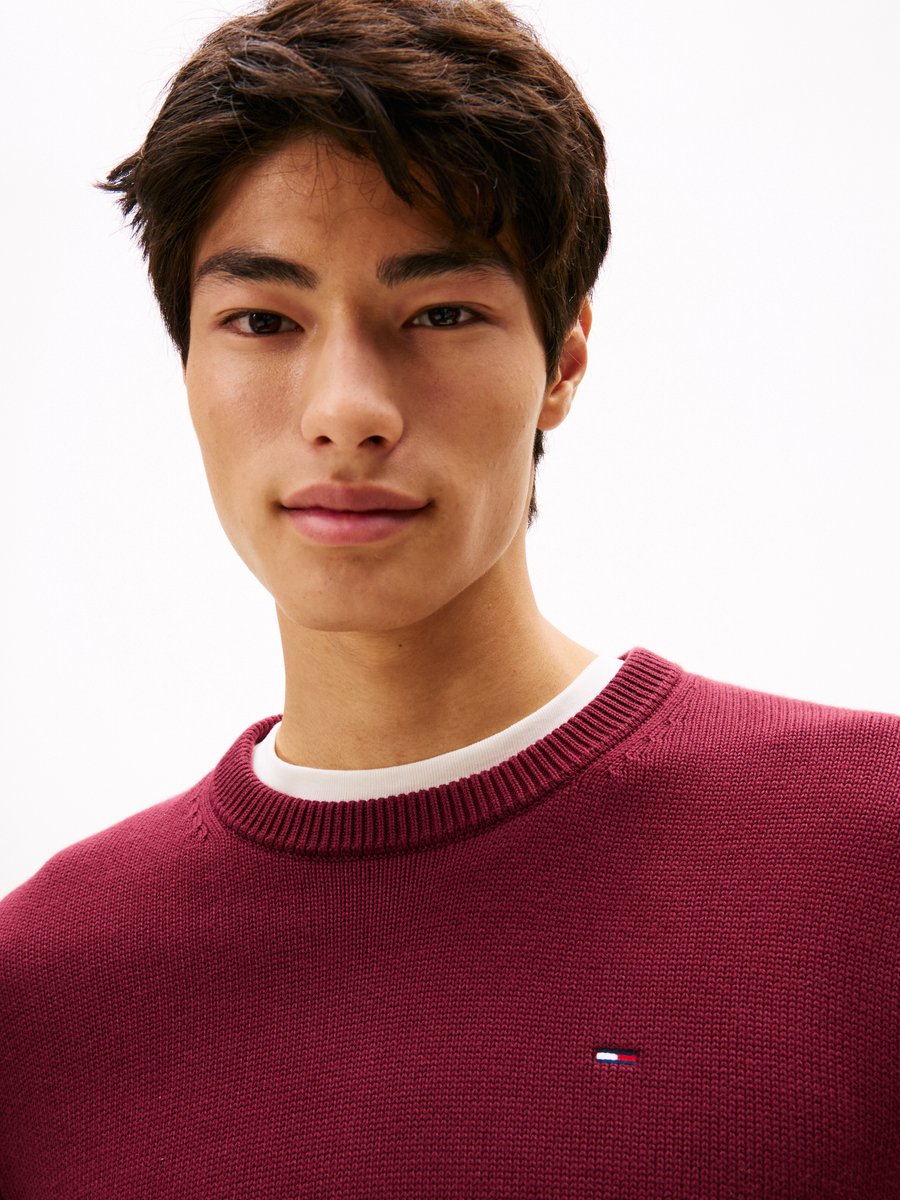 Tommy Jeans PVH Group – Volwassenen Gebreide truien Rood