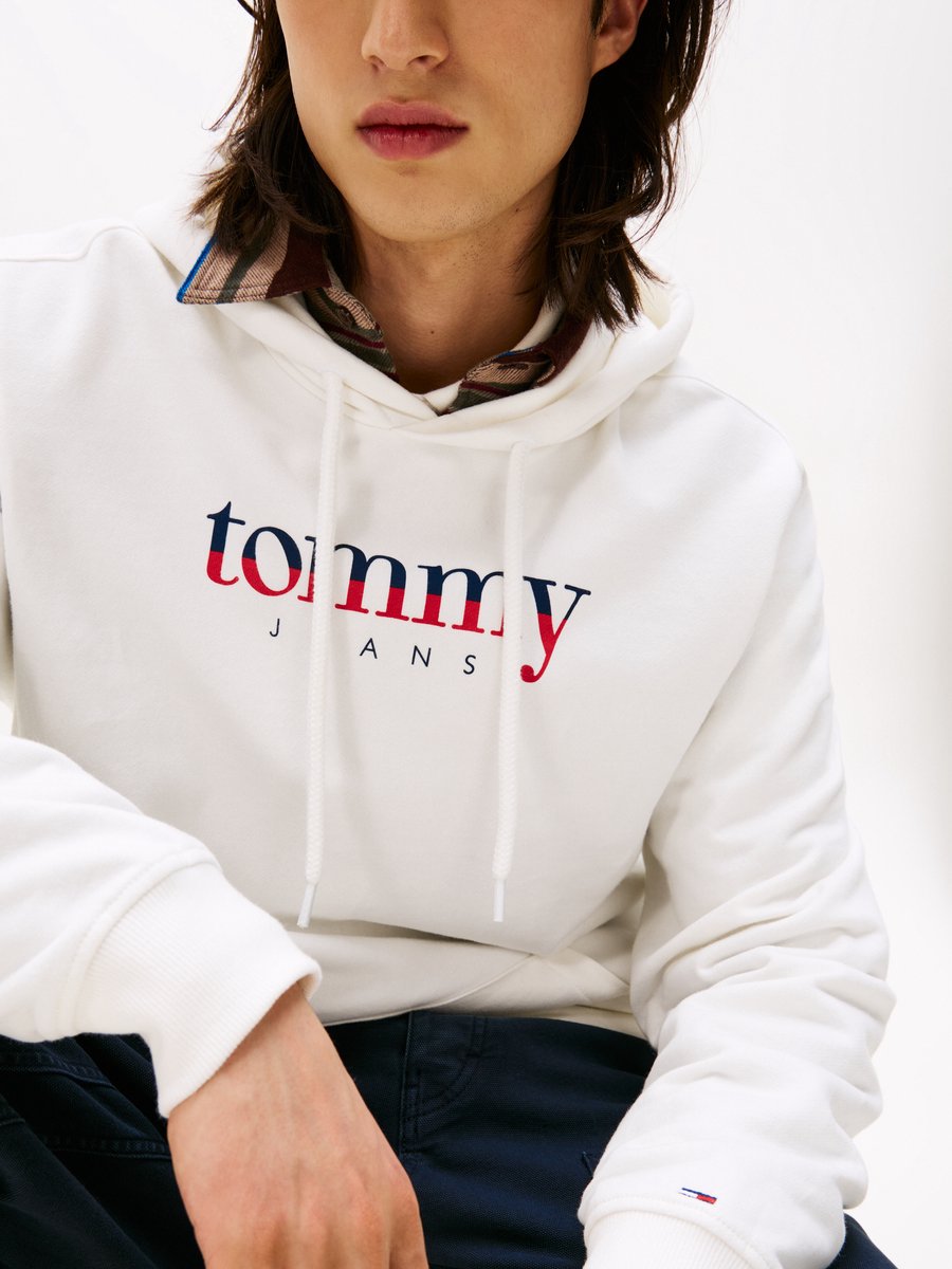Tommy Jeans Heren Sweaters Wit