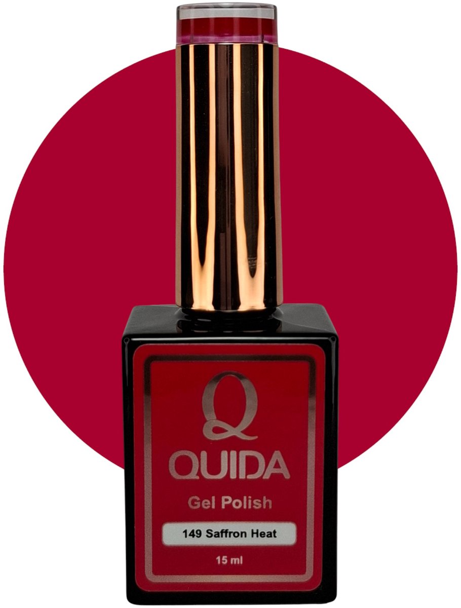 quida gelpolish #149 saffron heat