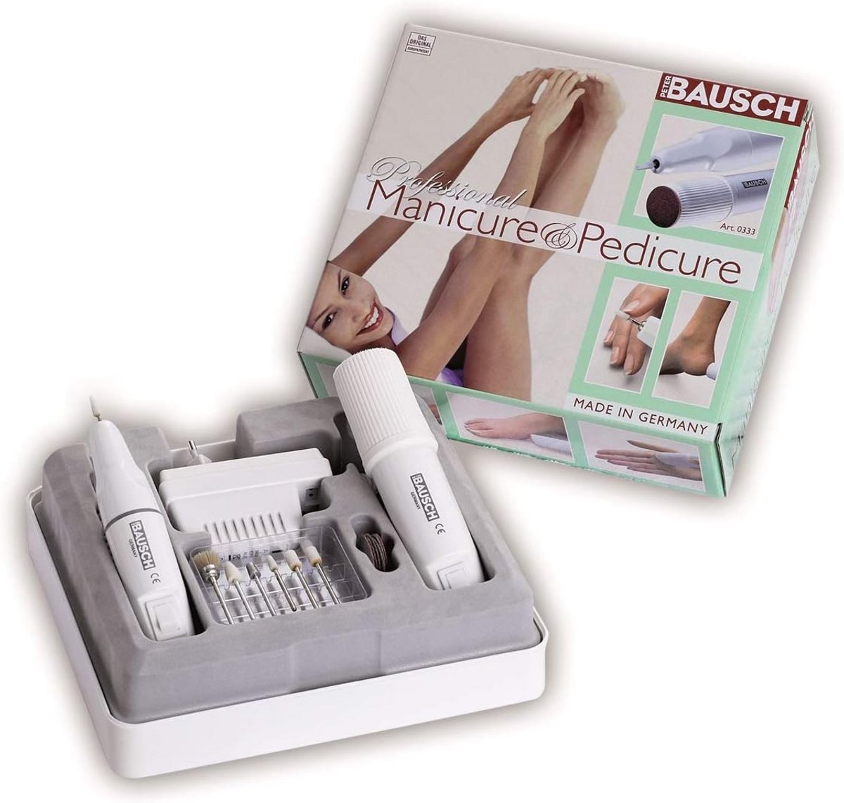 Elektrisch Manicure en Pedicure Set met Eeltverwijderaar: Nagelverzorging voor Handen en Voeten
