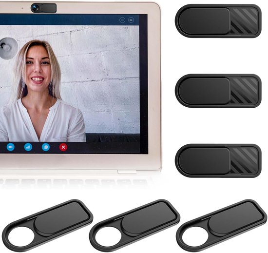 6 Pcs Ultra-Thin Web Camera Cover Slide - Camera Blocker Slider voor ...