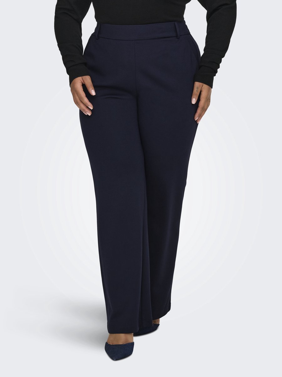 ONLY CARMAKOMA - CARGOLDTRASH MW STRAIGHT PANT NOOS Dames Broek