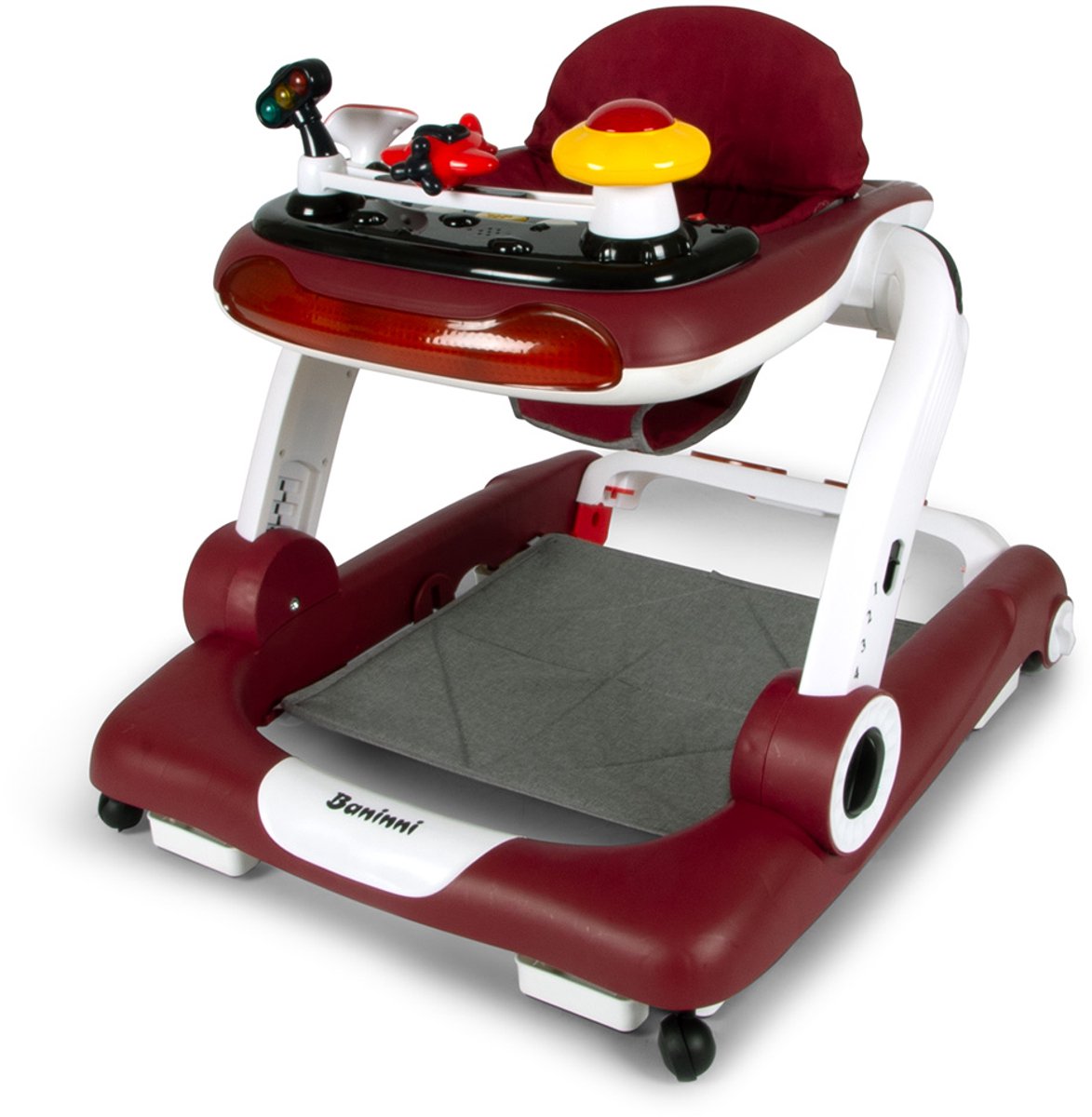Baninni Loopstoel Vico 5-in-1 Rood