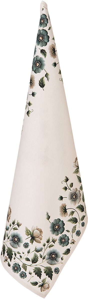 Clayre & Eef Theedoek 50x70 cm Beige Katoen
