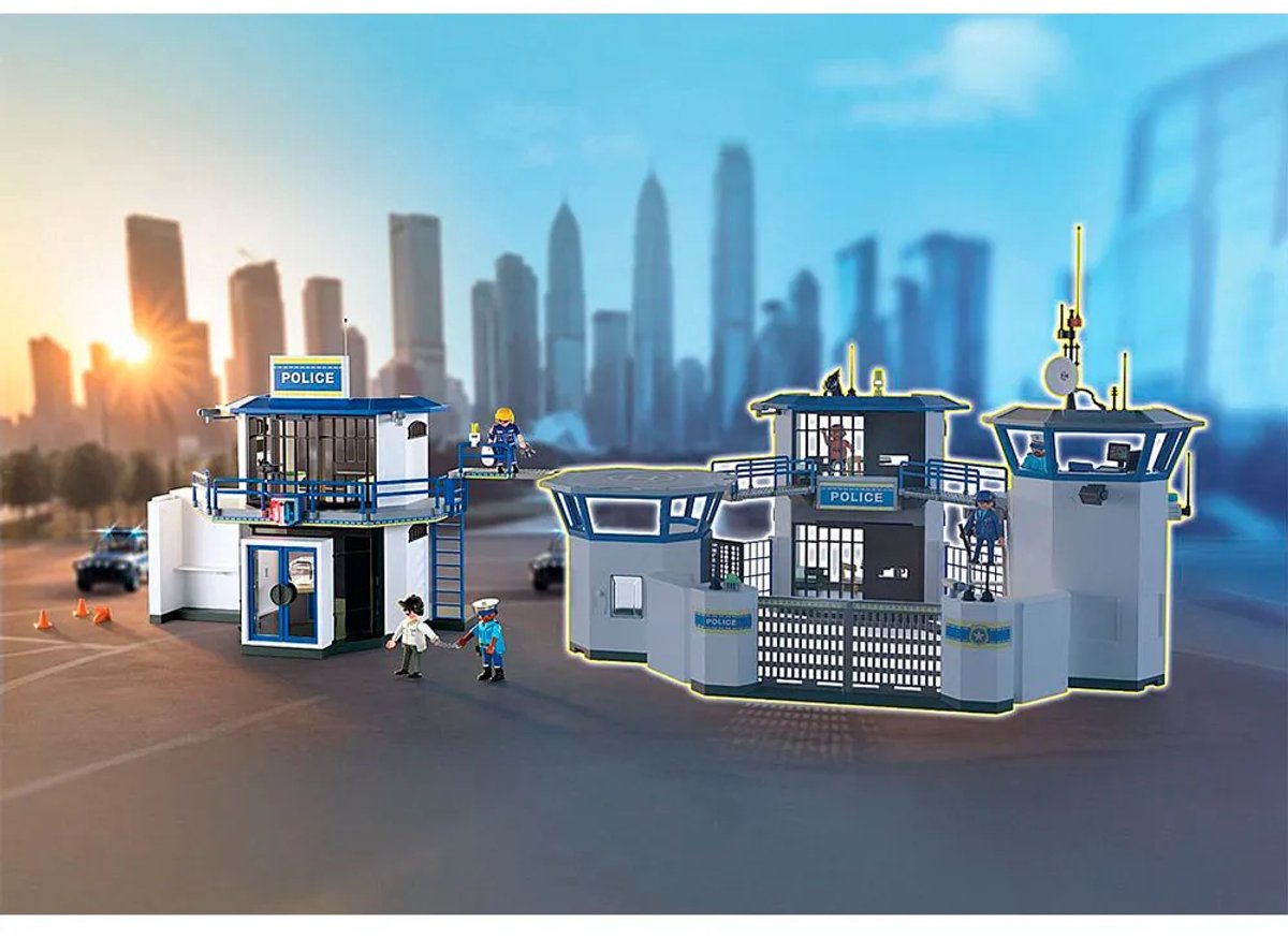 PLAYMOBIL Action Heroes: Politiebureau met Onderzoekskamer - 71874 — afbeelding 5
