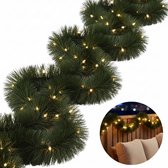 Kerstslinger (180 cm) Eagle Montain Spar Groen - Kerstkransen en