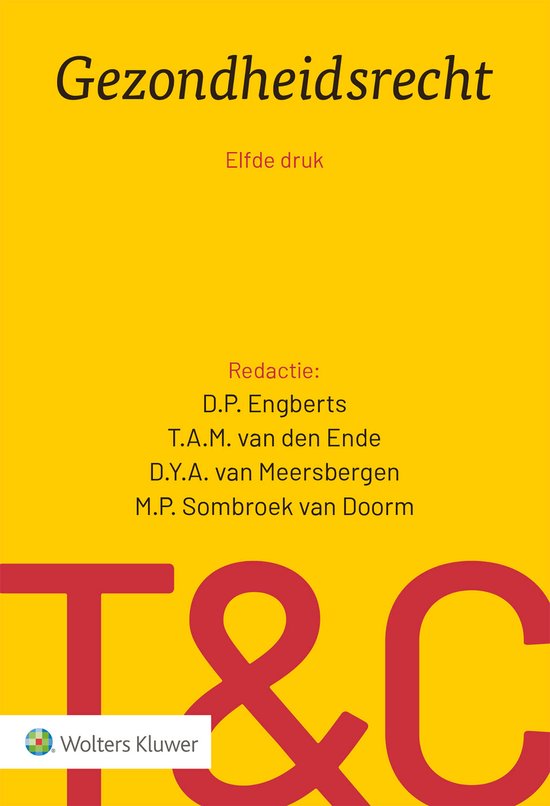 Tekst & Commentaar - Gezondheidsrecht - cover