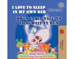 English Welsh Bilingual Collection - I Love to Sleep in My Own Bed Dwi'n Caru Cysgu Yn Fy Ngwely Fy Hun