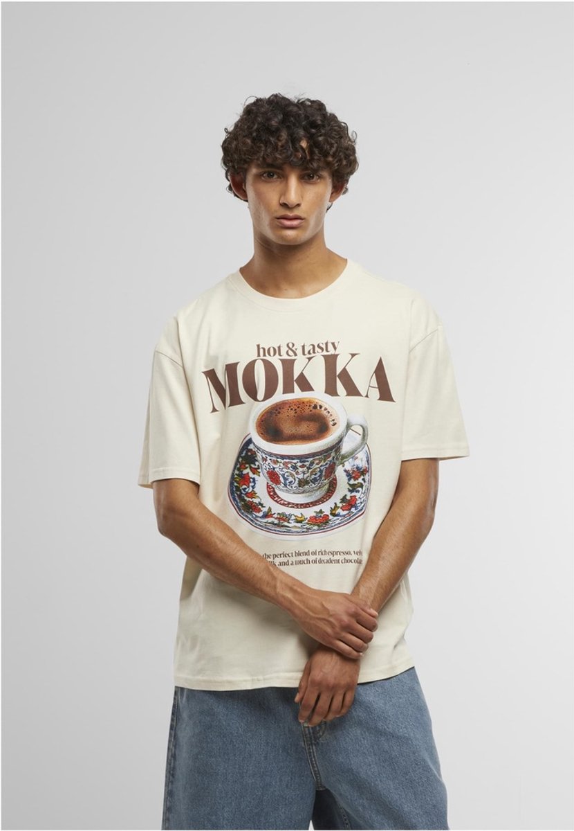 Mister Tee Tasty Mokka Oversize Heren Tshirt M Creme