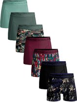 Muchachomalo Boxershorts Heren – 7 Pack – 95% Katoen – Normale Lengte – Heren Ondergoed – Onderbroeken Heren