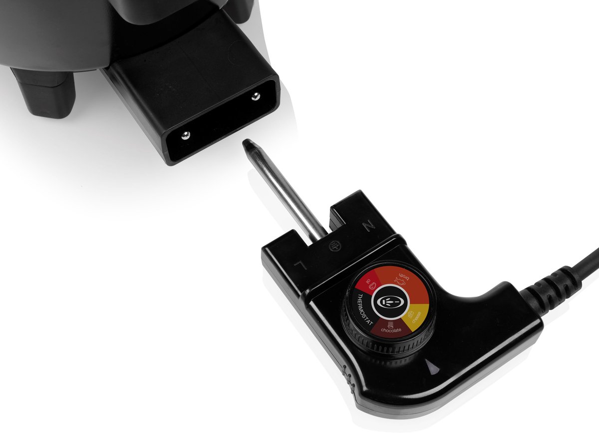 Princess Fonduepan (elektrisch) - Fondue Black 1,5L voor 8 pers - 173110 - 800W - Incl. 8 fondeuvorkjes - PFAS-vrij - Chocoladefondue – foto 4