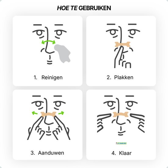 Dr. Breathe Well ™ - 90 Neusstrips tegen snurken - Anti Snurk Pleisters - Neuspleisters - Maat 66mm medium/large - Sterke kleefstof - Eenvoudig te verwijderen - Simply the right choice!