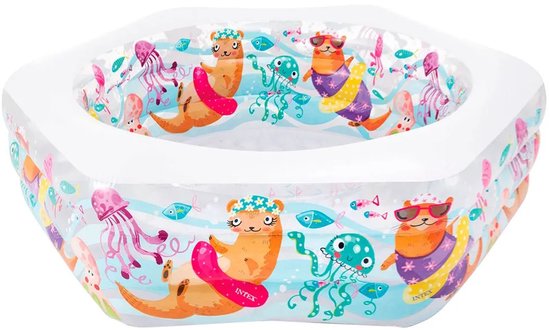 Intex Happy Otter Opblaaszwembad - 191 x 178 x 61 cm