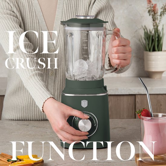 Berlinger Haus blender - met ice crush functie - mat groen van Berlinger Haus — afbeelding 3