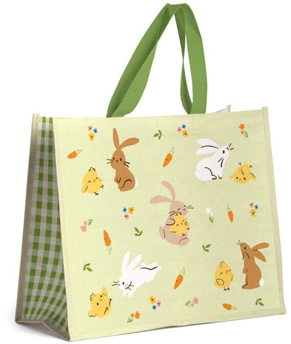 Tas Shopper - Springtime Lente Pasen - Duurzaam - 40x33x17cm