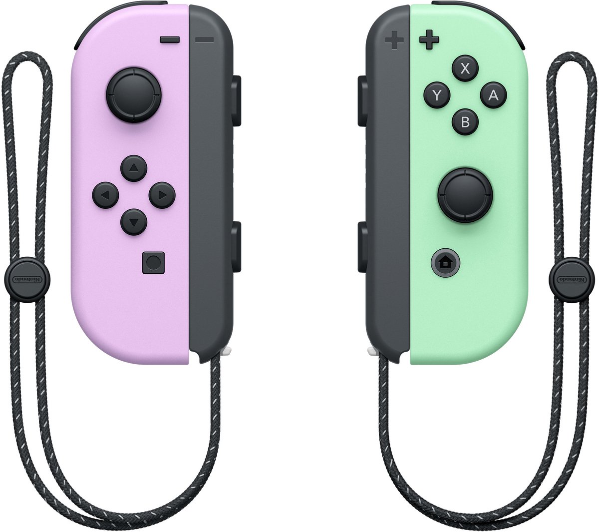 Bol.com Nintendo Switch Joy-Con Controller paar - Pastel Paars en Groen aanbieding