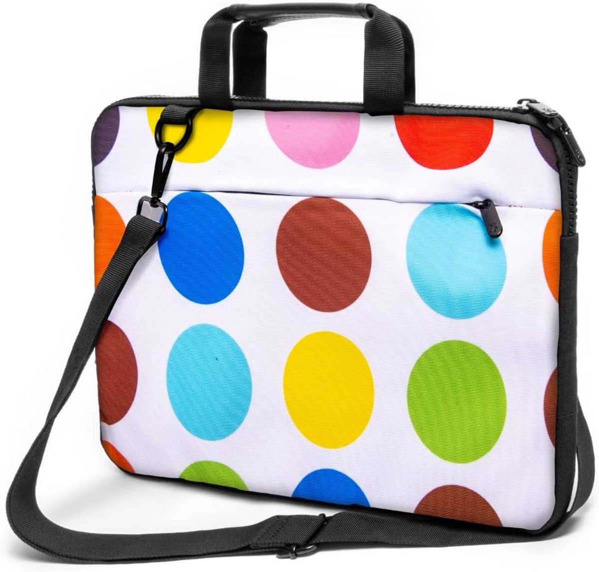 Waterdichte Laptoptas 15-15.6 Inch Canvas Notebookhoes met Schouderriem