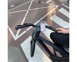 Magnetische Telefoonhouder voor Stuur – Handsfree Smartphone Gebruik – Universeel voor Fiets, Kinderwagen, Winkelwagen, Hometrainer & Mobiliteit