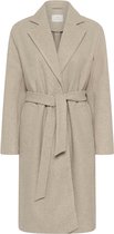 Kaffe KAsaturn Jacket Dames Jas - Beige Smoke Melange