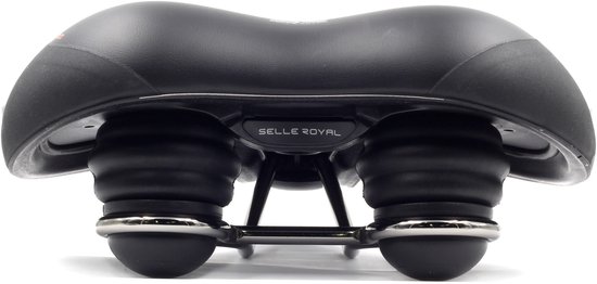Selle Royal zadel Lookin Relaxed Stracciatella zwart