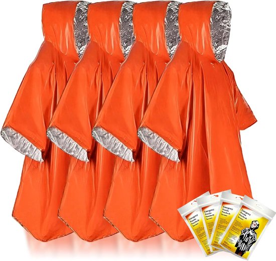 Oranje Regenponcho's kopen? ✔️ Tot 86% korting