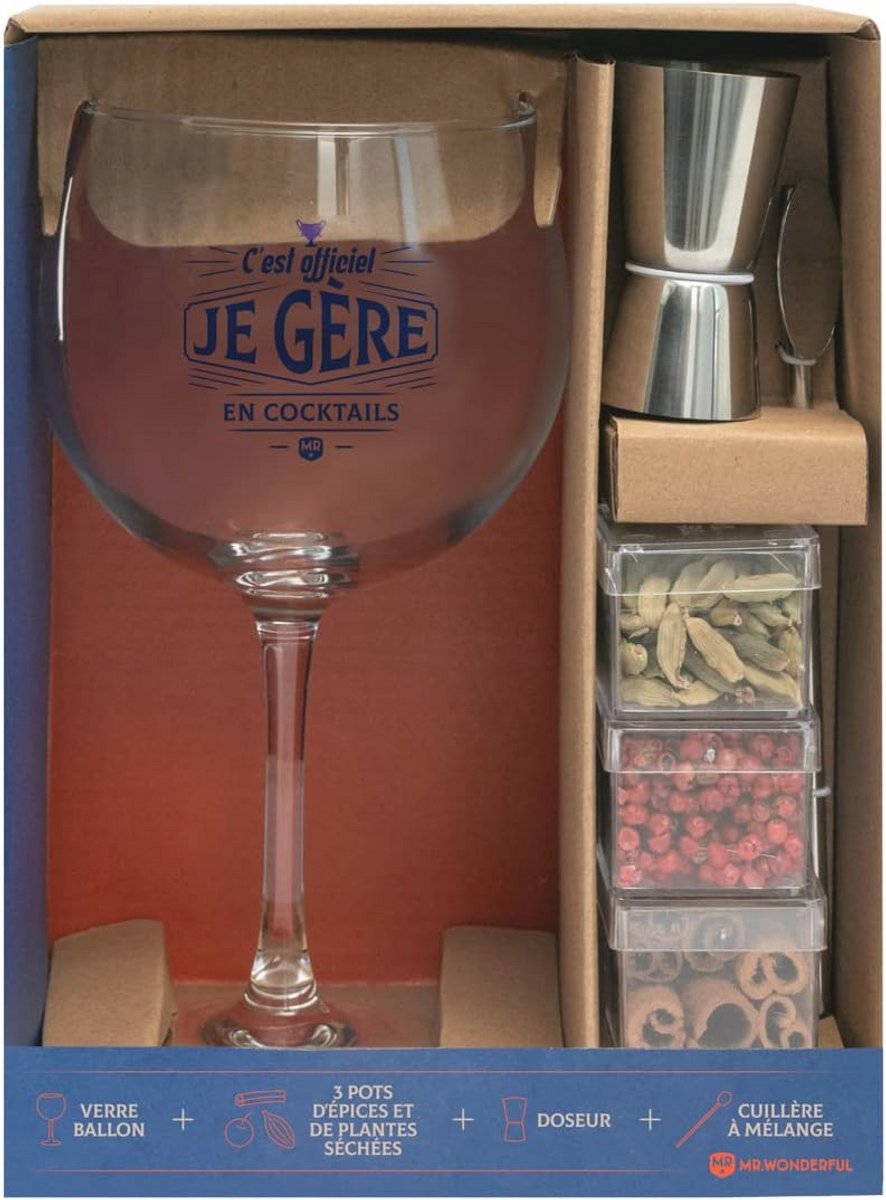 Gin-Tonic Set voor Cocktails