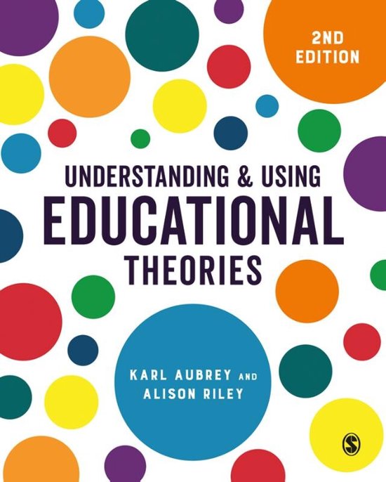 Understanding and Using Educational Theories - cover