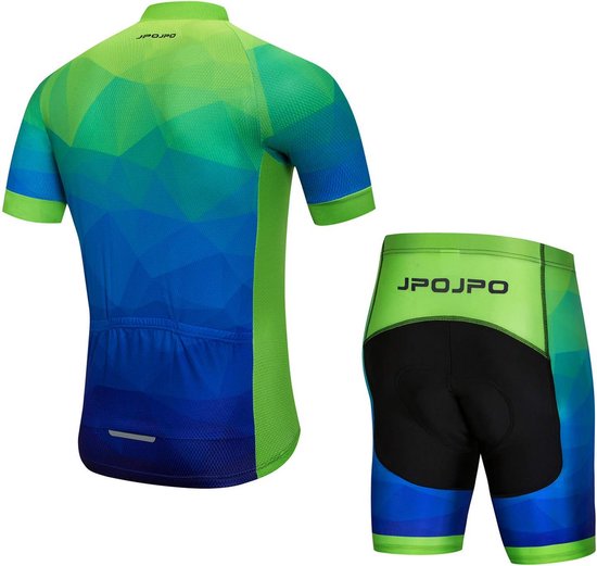 Korte Mouw Wielershirt voor Mannen - Ademend en Sneldrogend Bike Top — afbeelding 4