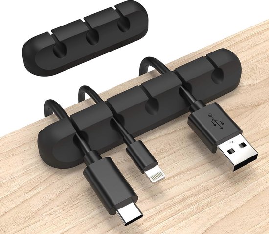 Zelfklevende Kabelclips voor Kabelbeheer - Snoororganizer voor Auto