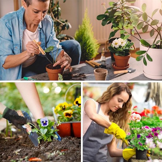 Mini Tuin Gereedschap Set 6-delig - Handgereedschap voor Planten en Bloemen van MINI — afbeelding 4