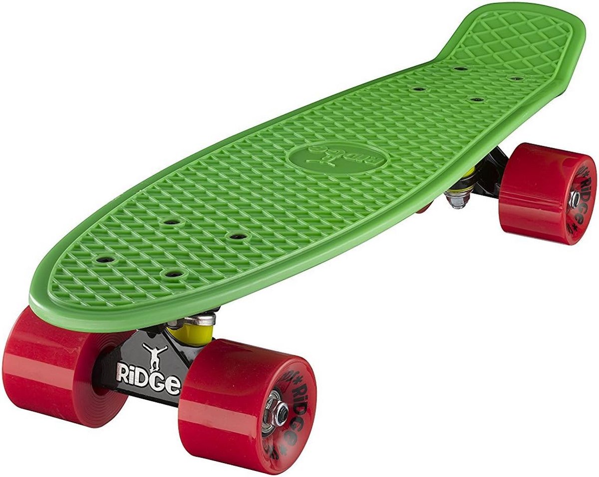 Mini Cruiser Skateboard Compact & Draagbaar Diverse Kleuren Opties Groen