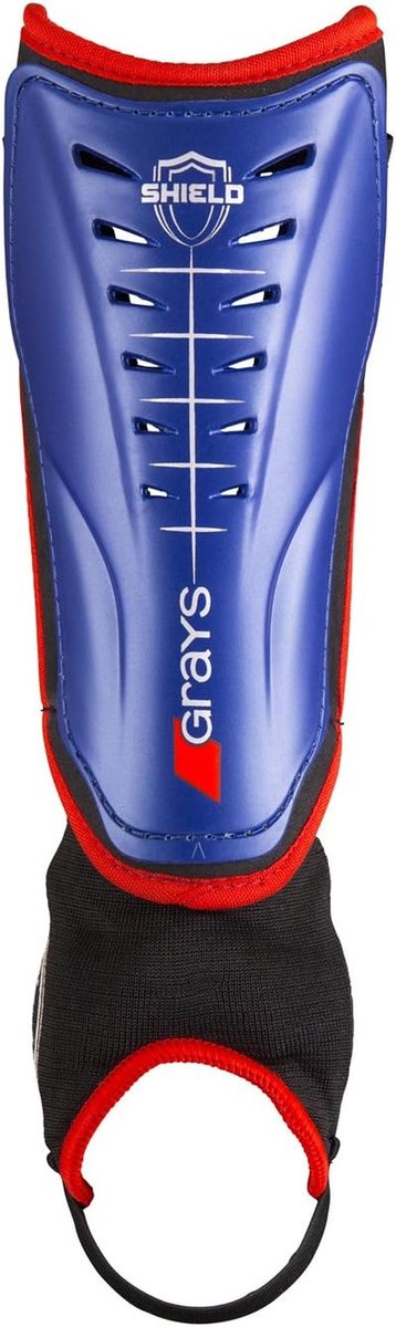 Scheenbeschermers met Enkelbescherming - Blauw Kobalt - Maat L