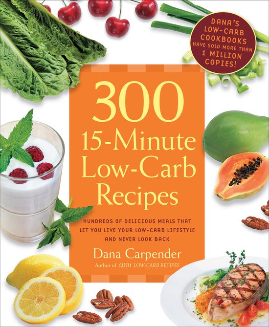 300 15-Minute Low-Carb Recipes - cover