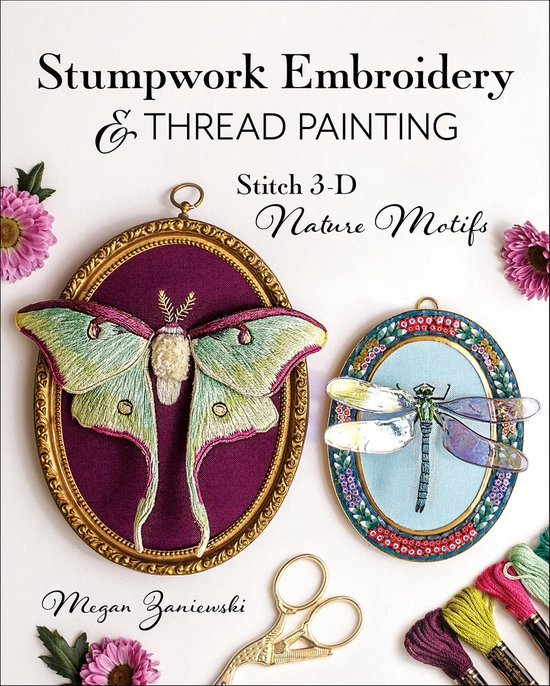 Stumpwork Embroidery & Thread Painting - cover
