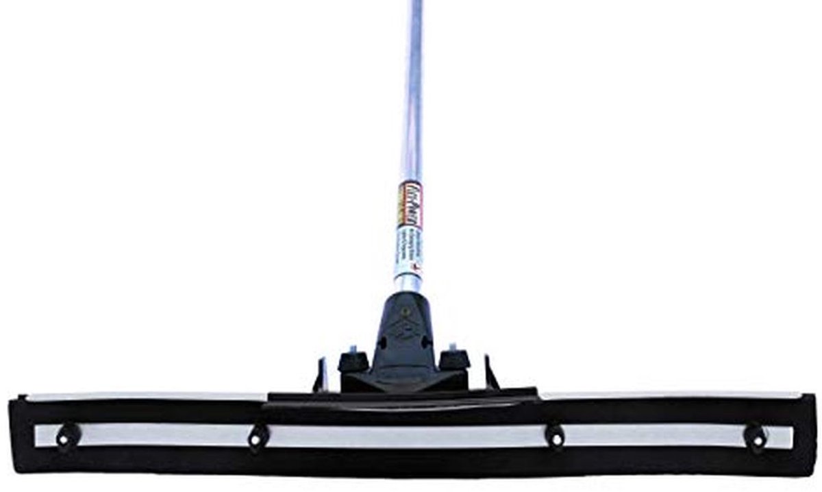 Vloerwisser 61 cm met gebogen squeegee en duurzaam handvat