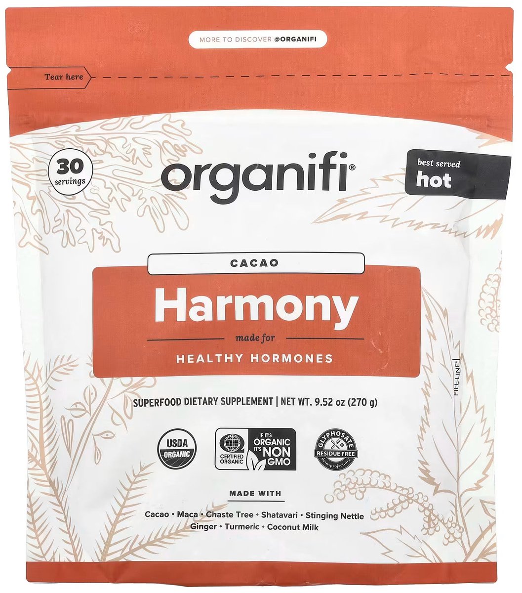 Cacoa Harmony made for Healthy Hormones (270 gram) - Organifi