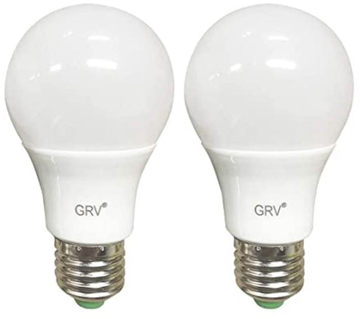 E27 LED fitting lamp niet dimbaar 5 Watt warm wit 2-pack