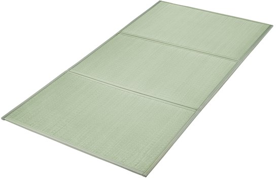 VEVOR Tatami Japonais Tapis Tatami Pliable Tapis de Sol Tatami 2032x990mm Herbe de Jonc