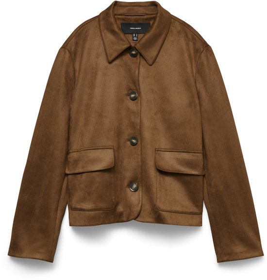 Vero Moda Jas Vmjose Kelly Short Jacket Ga Noos 10338632 Cognac Dames Maat - XS