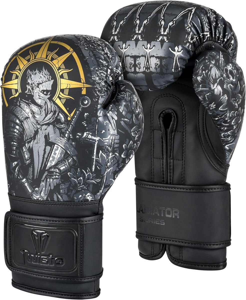 Bokshandschoenen Muay Thai Kickboxing Pro Heavy Training voor Mannen en Vrouwen
