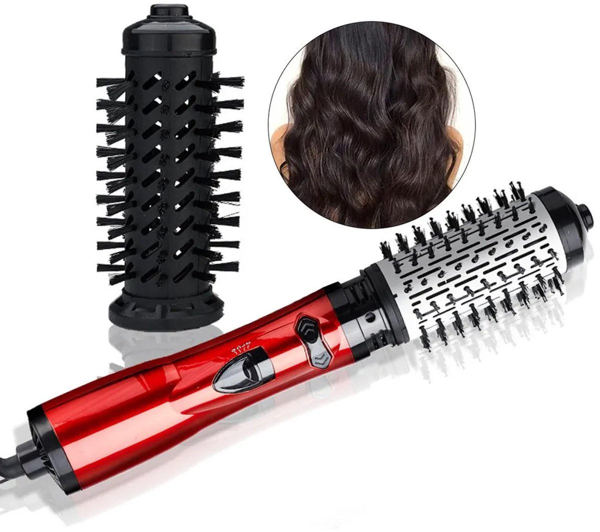 Deze 2-in-1 föhn en stijltang is voorzien van een 360° - Deze - €36,19